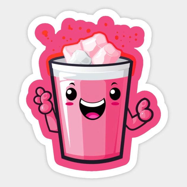 Soft drink cute T-Shirt cute giril Sticker by nonagobich